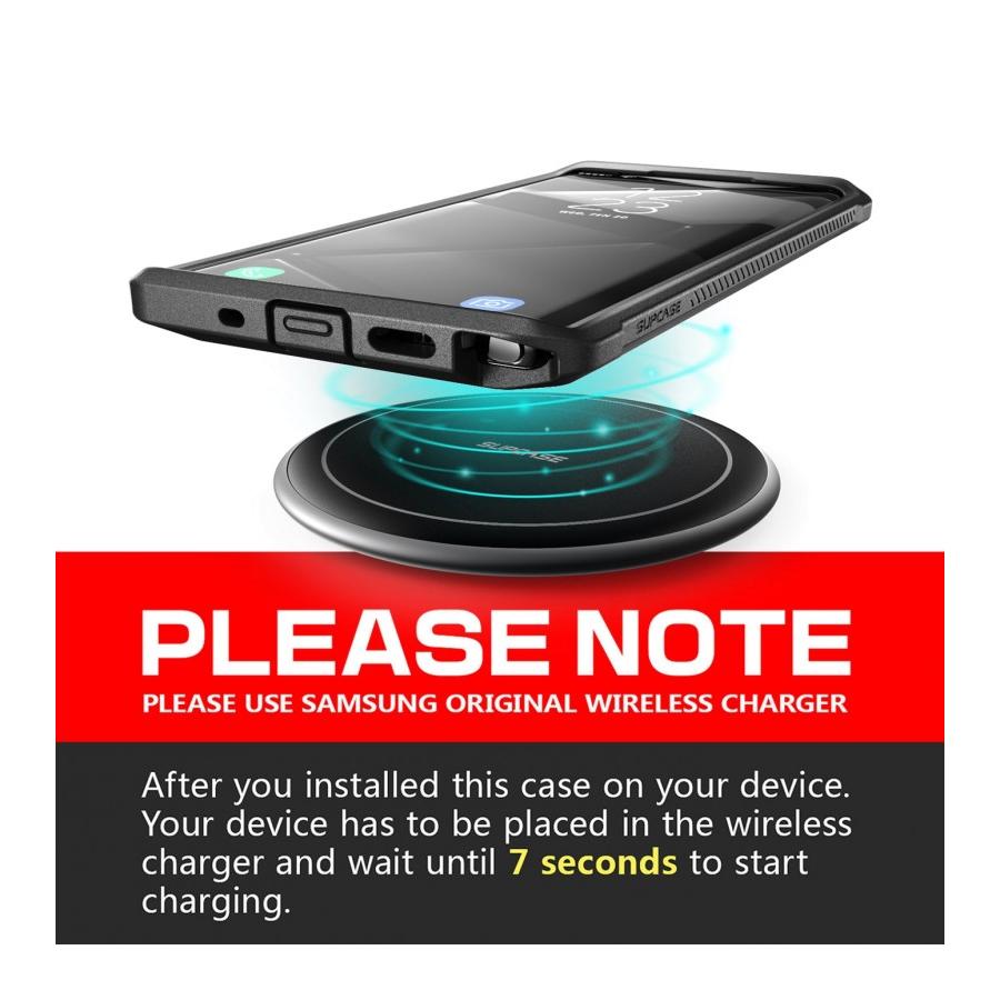 Samsung Galaxy Note 10 Plus Unicorn Beetle Pro Case Black