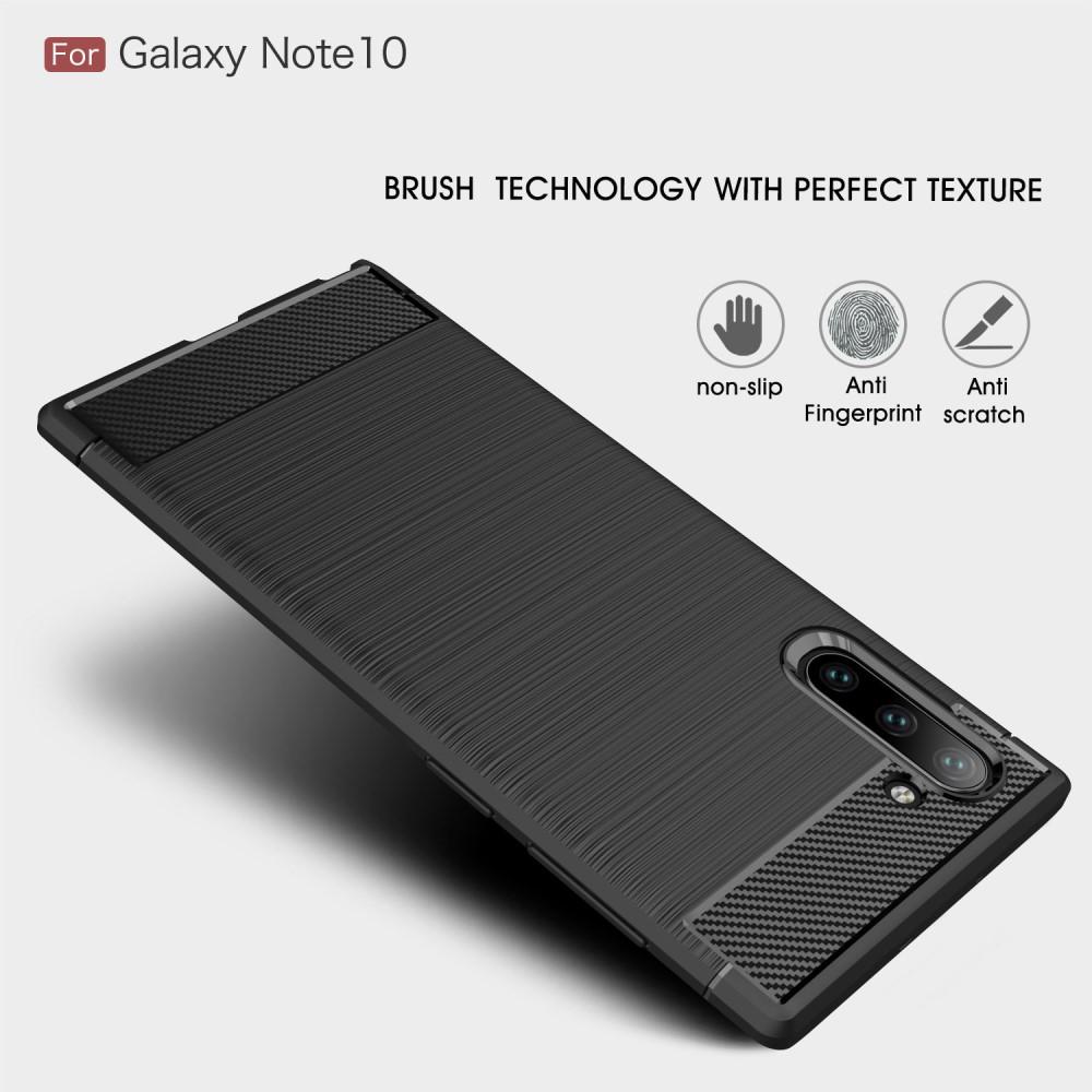 Samsung Galaxy Note 10 Brushed TPU Case Black