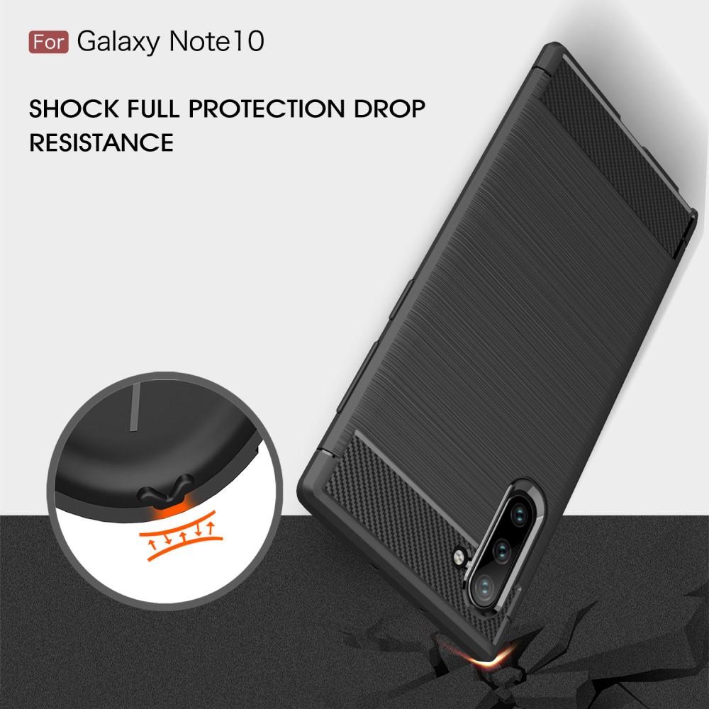 Samsung Galaxy Note 10 Brushed TPU Case Black