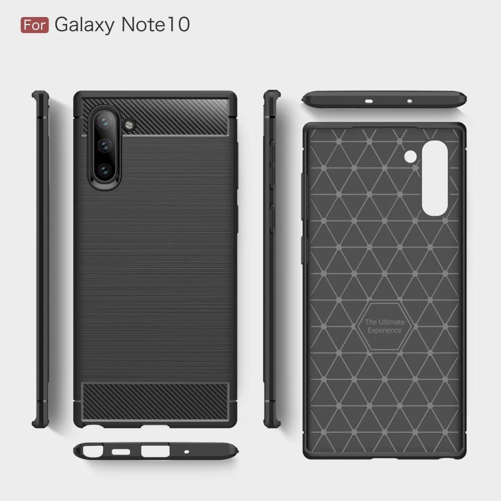 Samsung Galaxy Note 10 Brushed TPU Case Black
