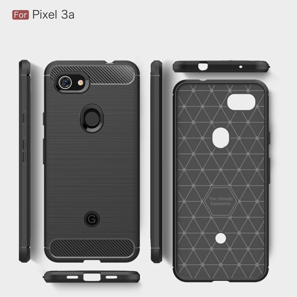 Google Pixel 3a Brushed TPU Case Black