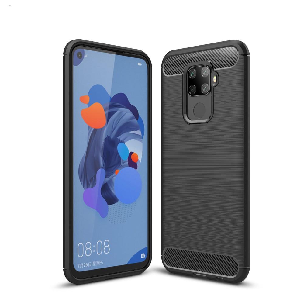 Huawei Mate 30 Lite Brushed TPU Case Black