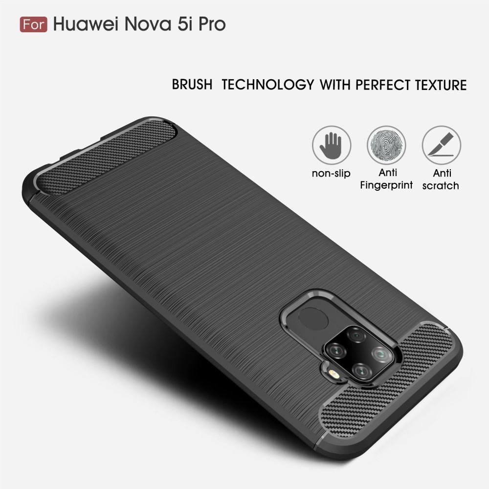 Huawei Mate 30 Lite Brushed TPU Case Black