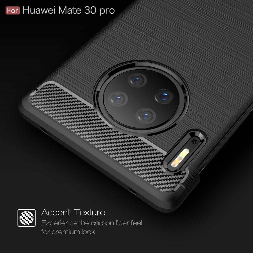 Huawei Mate 30 Pro Brushed TPU Case Black