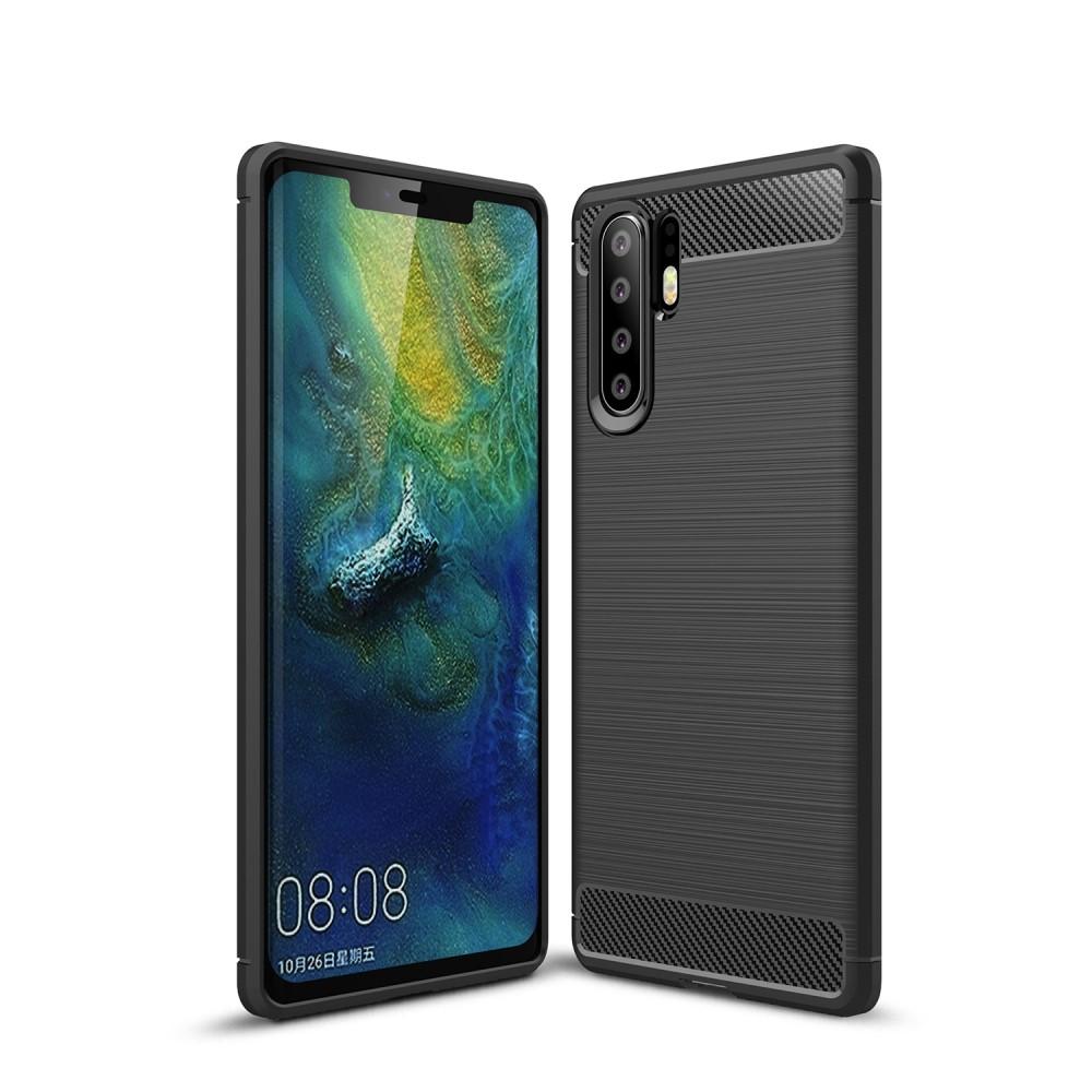 Huawei P30 Pro Brushed TPU Case Black