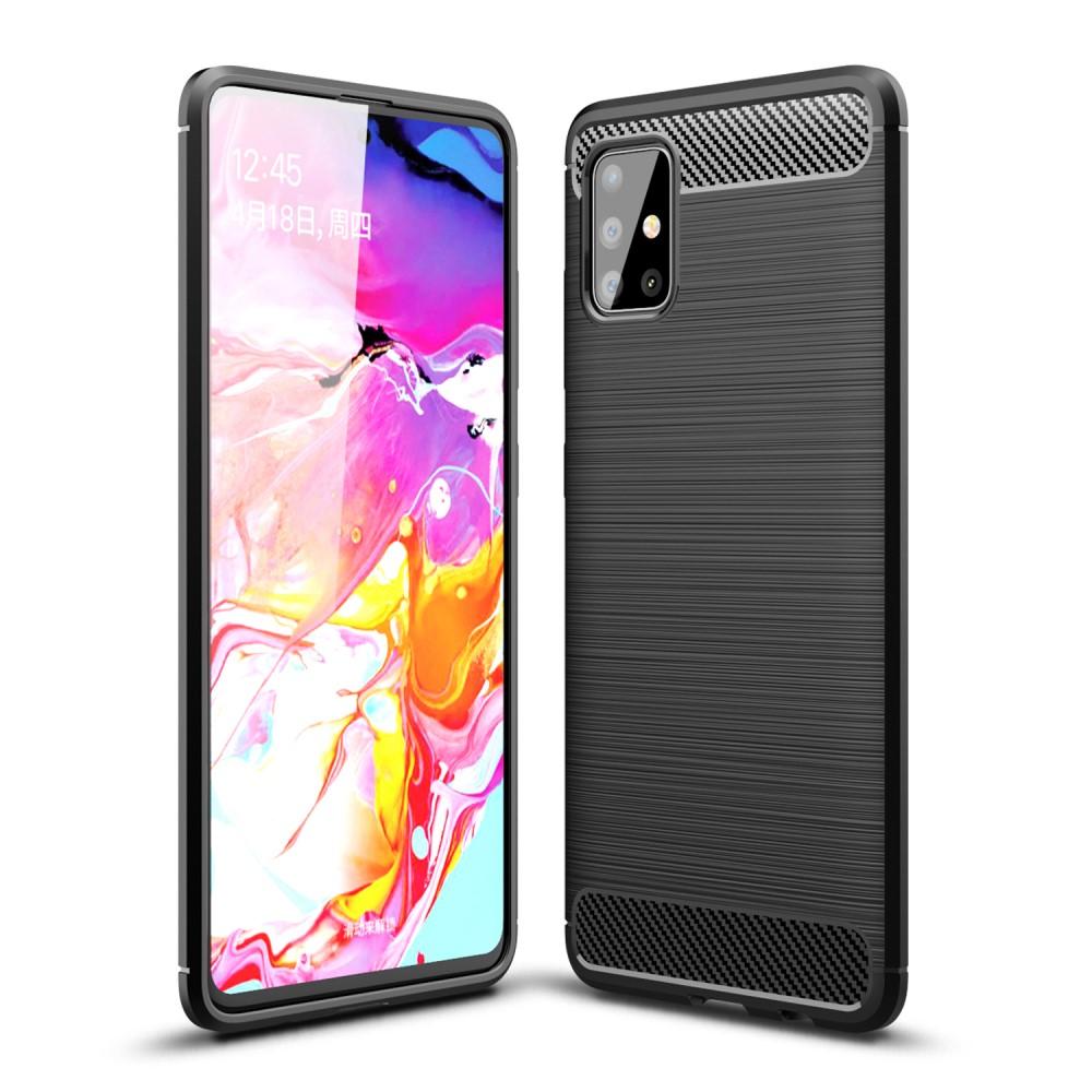 Samsung Galaxy A51 Brushed TPU Case Black