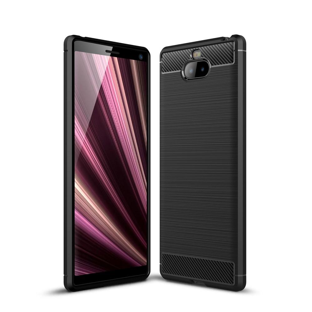 Sony Xperia 10 Plus Brushed TPU Case Black