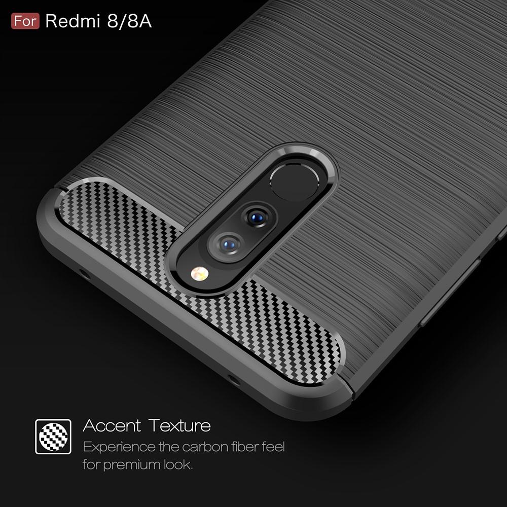 Xiaomi Redmi 8/8A Brushed TPU Case Black