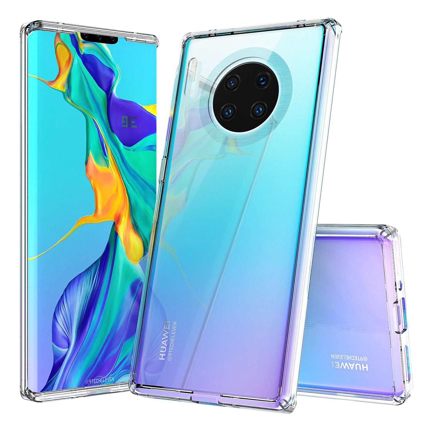 Huawei Mate 30 Pro Crystal Hybrid Case Transparent