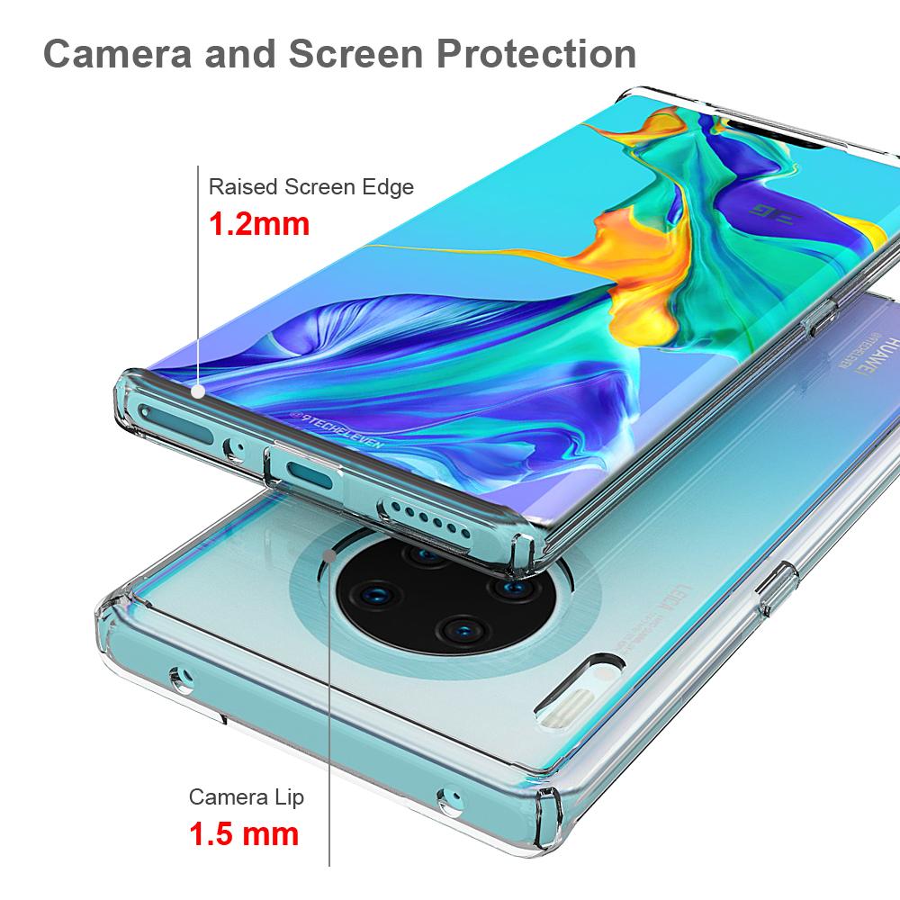 Huawei Mate 30 Pro Crystal Hybrid Case Transparent