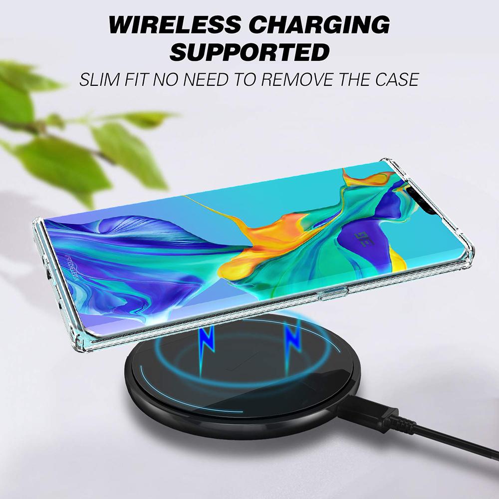 Huawei Mate 30 Pro Crystal Hybrid Case Transparent