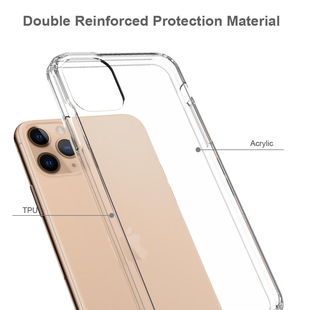 iPhone 11 Pro Crystal Hybrid Case Transparent