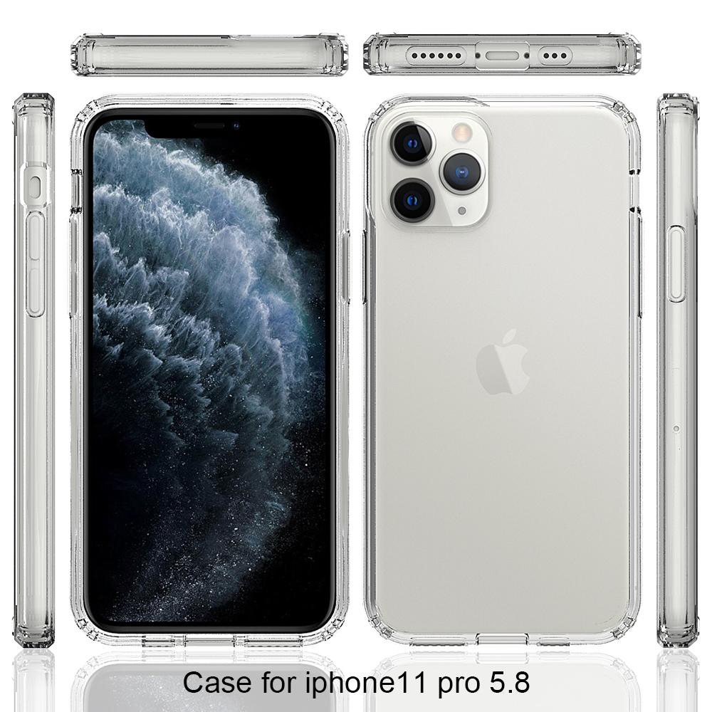 iPhone 11 Pro Crystal Hybrid Case Transparent