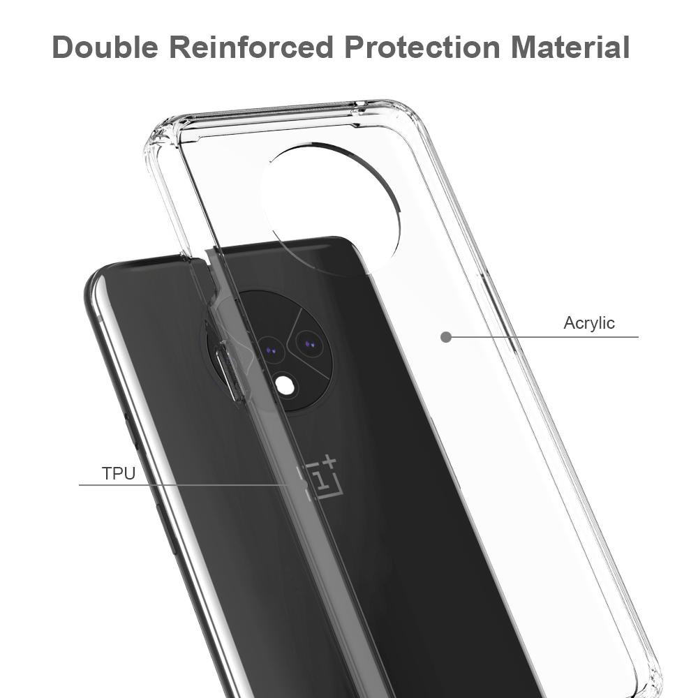 OnePlus 7T Crystal Hybrid Case Transparent
