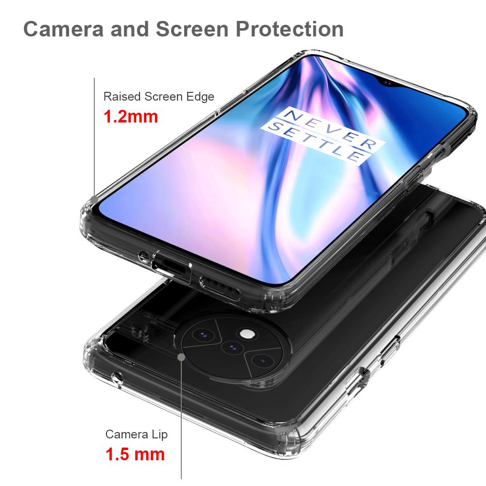 OnePlus 7T Crystal Hybrid Case Transparent