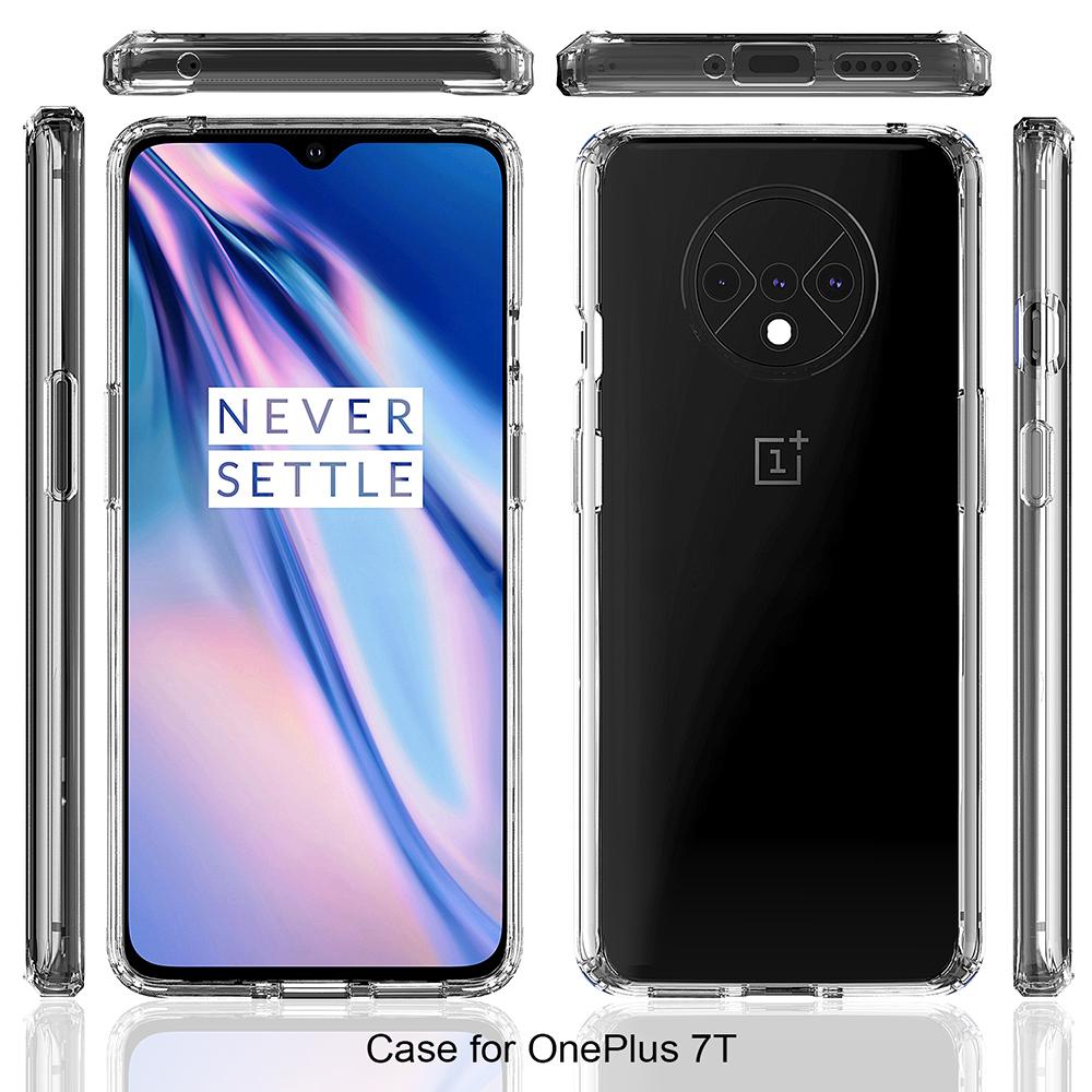 OnePlus 7T Crystal Hybrid Case Transparent