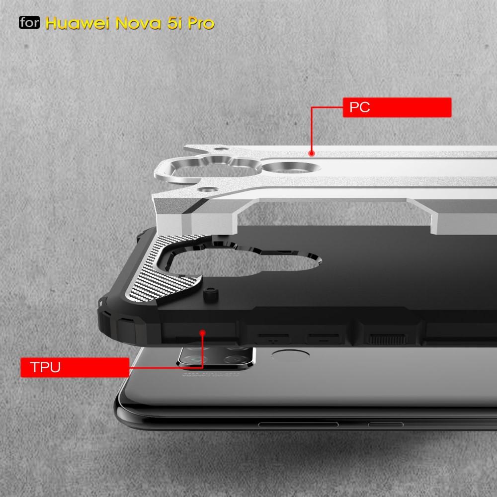 Huawei Mate 30 Lite Hybrid Case Tough Black