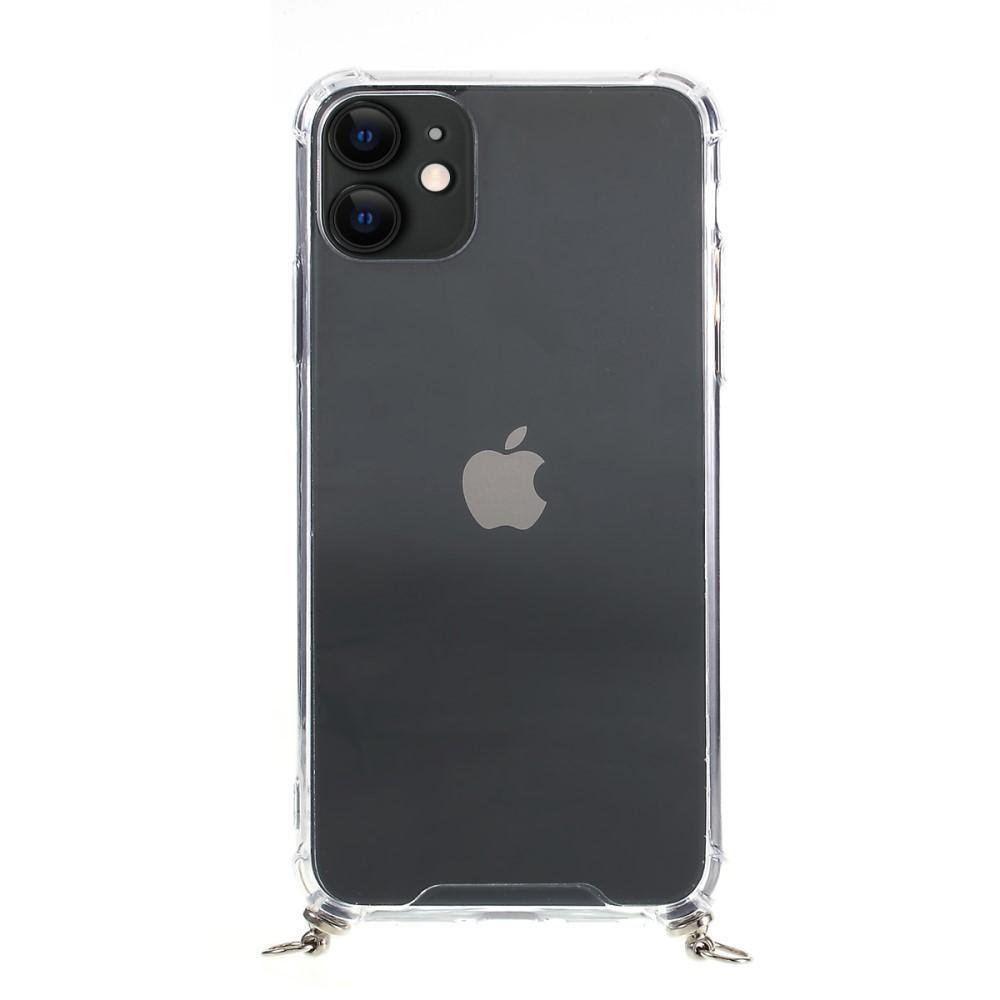 iPhone 11 Cover Neck Strap Transparent