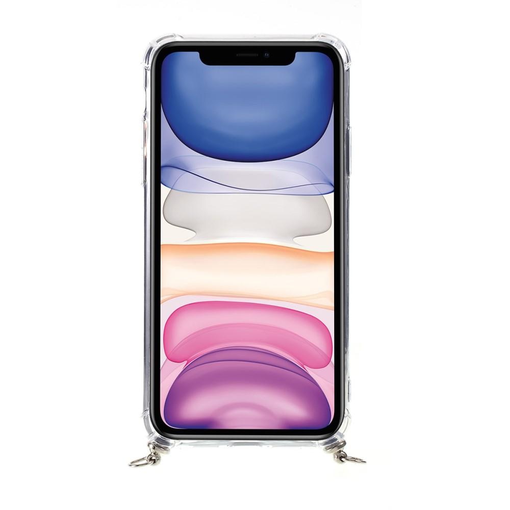 iPhone 11 Cover Neck Strap Transparent