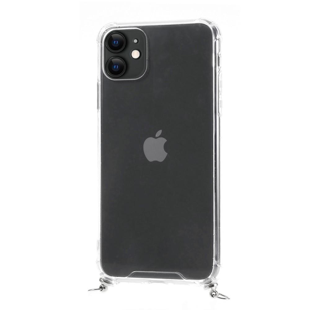 iPhone 11 Cover Neck Strap Transparent