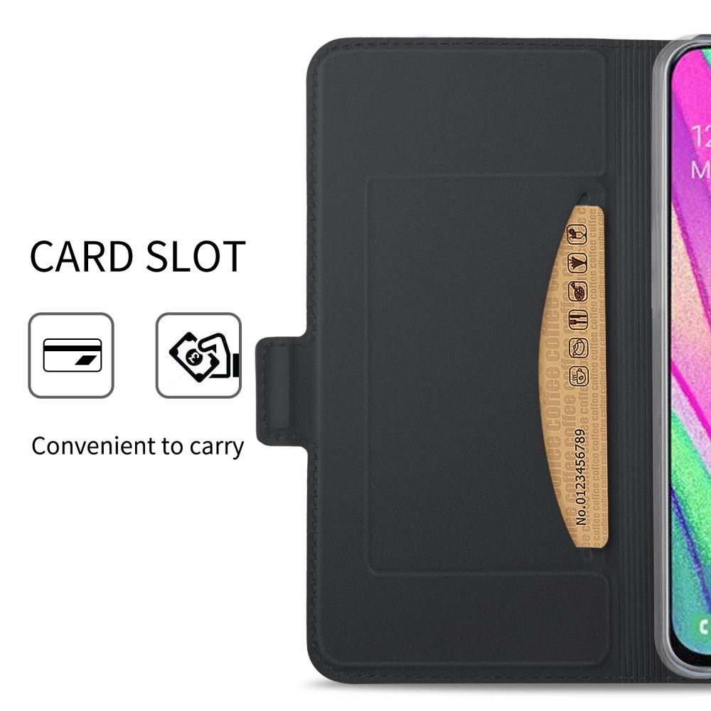 Samsung Galaxy A40 Slim Card Wallet Black