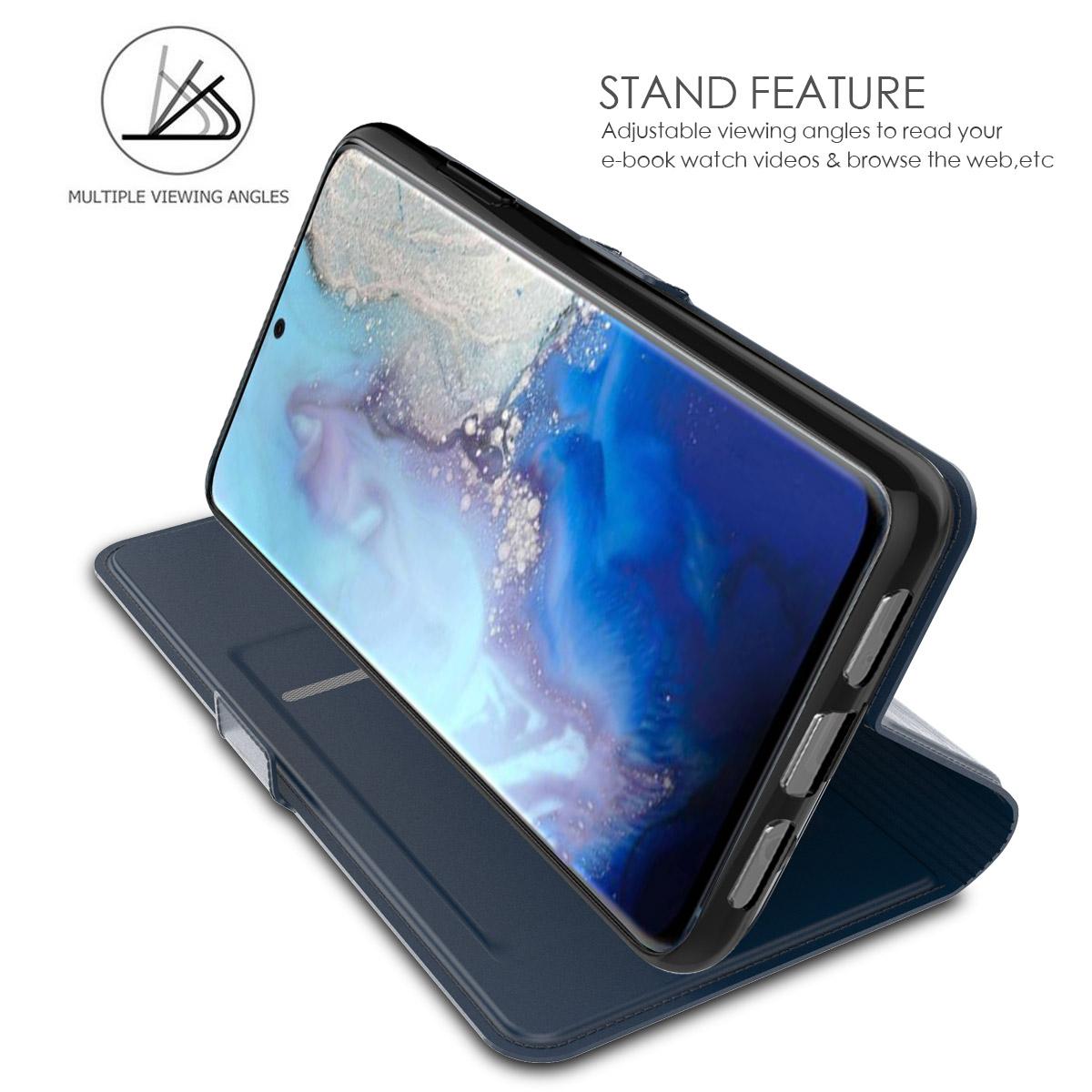Samsung Galaxy S20 Slim Card Wallet Blue