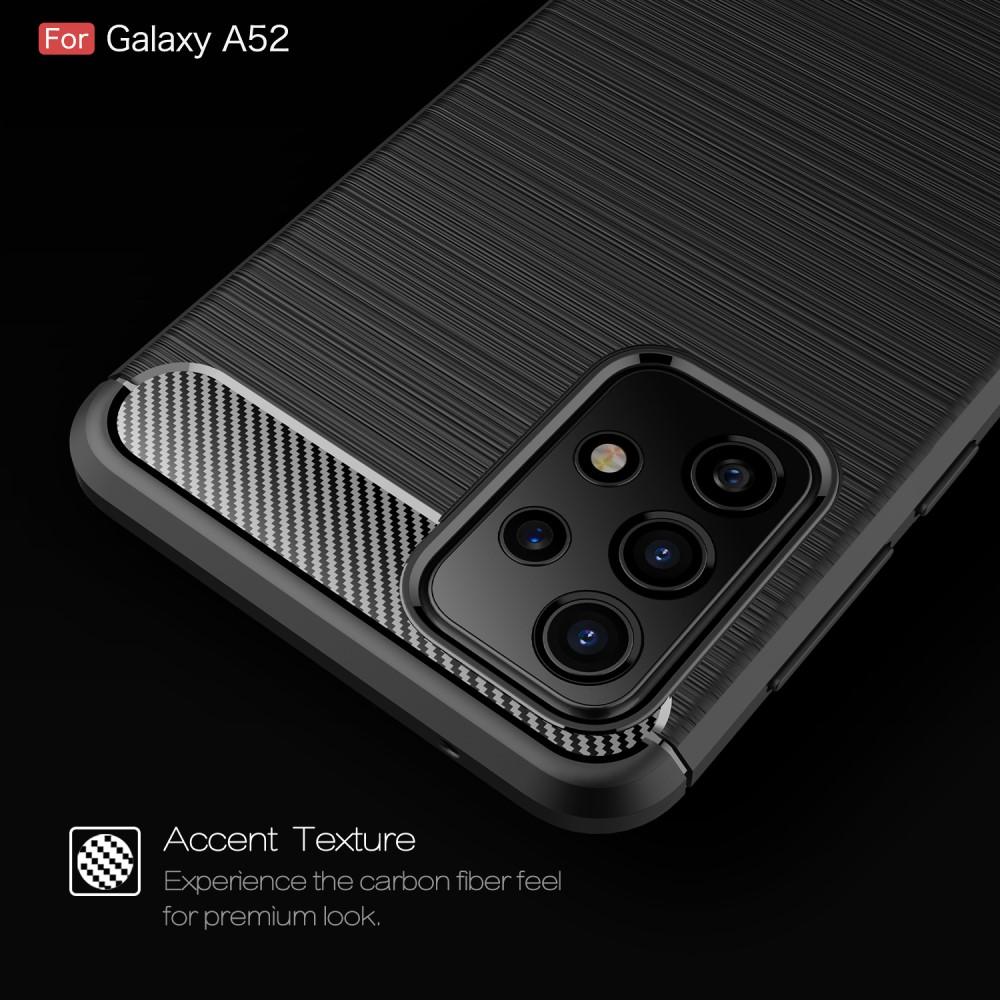 Samsung Galaxy A52 5G Brushed TPU Case Black