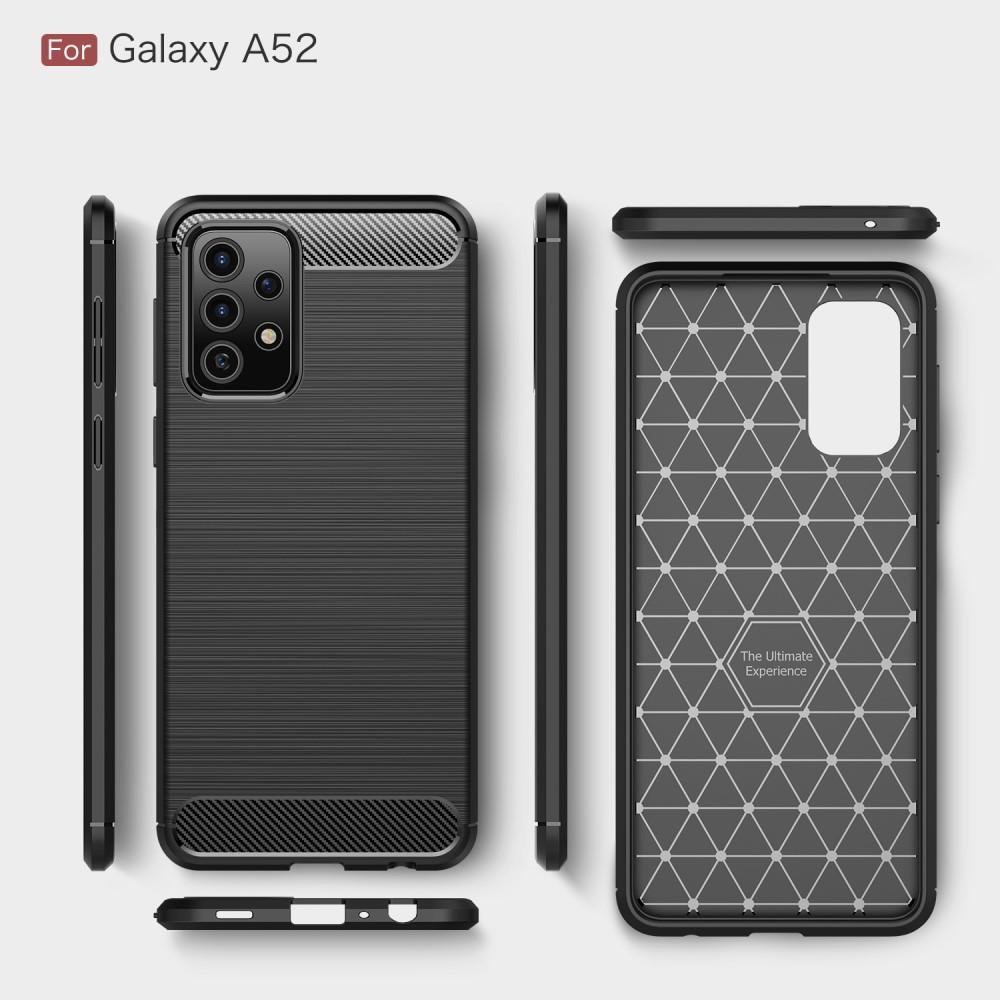 Samsung Galaxy A52 5G Brushed TPU Case Black