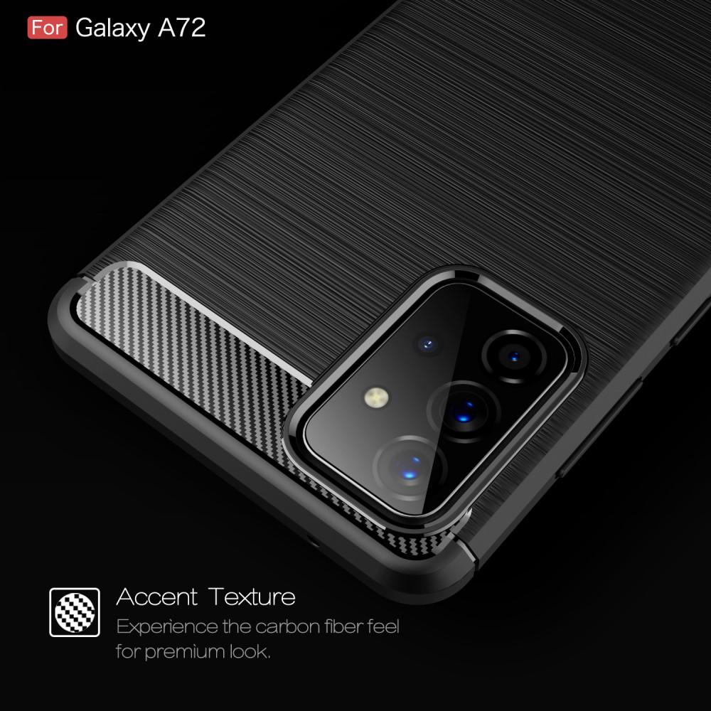 Samsung Galaxy A72 5G Brushed TPU Case Black