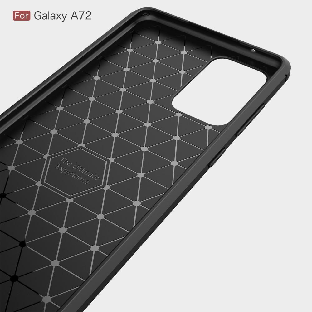 Samsung Galaxy A72 5G Brushed TPU Case Black