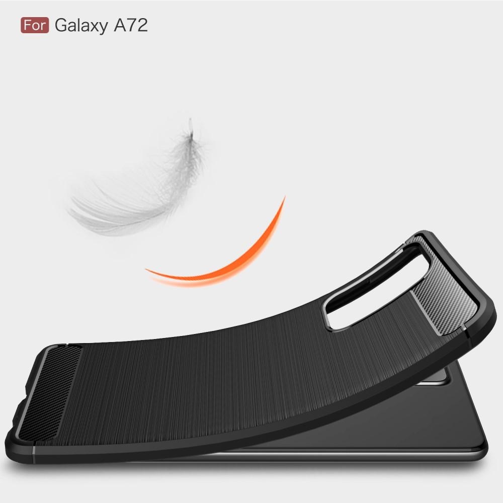 Samsung Galaxy A72 5G Brushed TPU Case Black