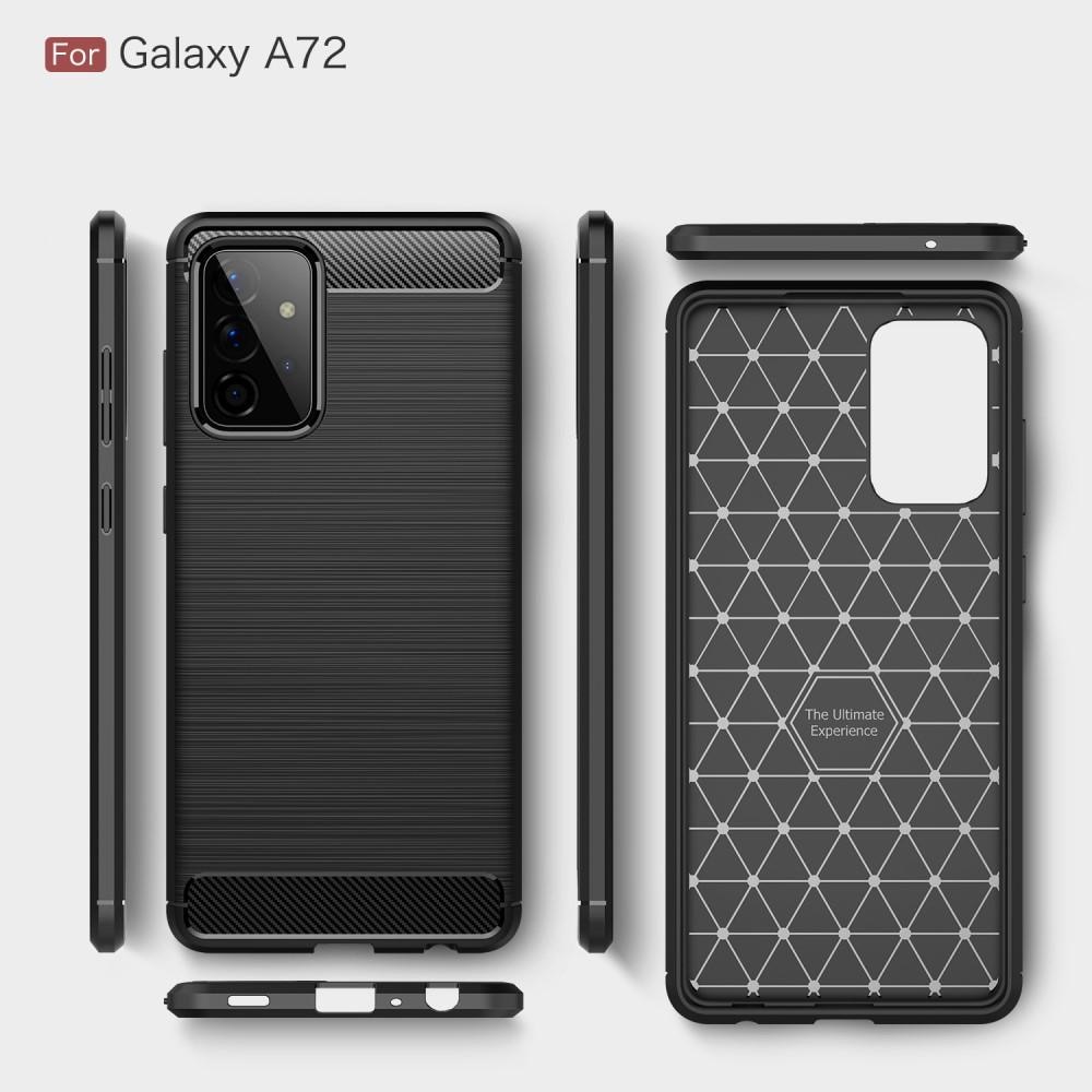 Samsung Galaxy A72 5G Brushed TPU Case Black