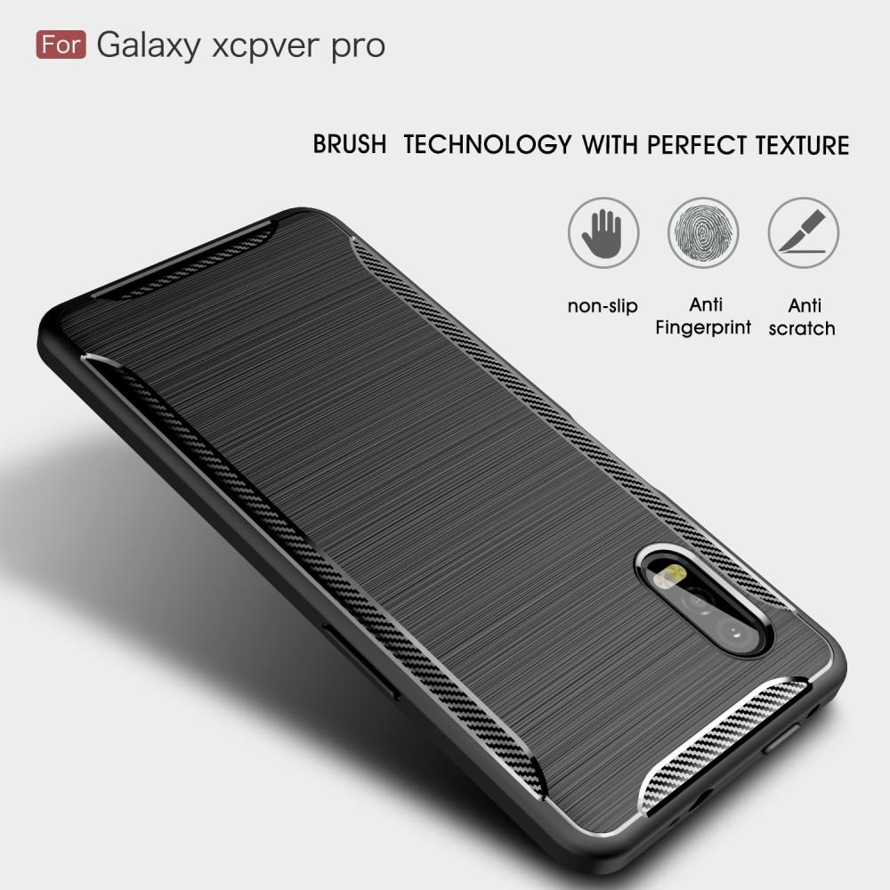 Samsung Galaxy Xcover Pro Brushed TPU Case Black