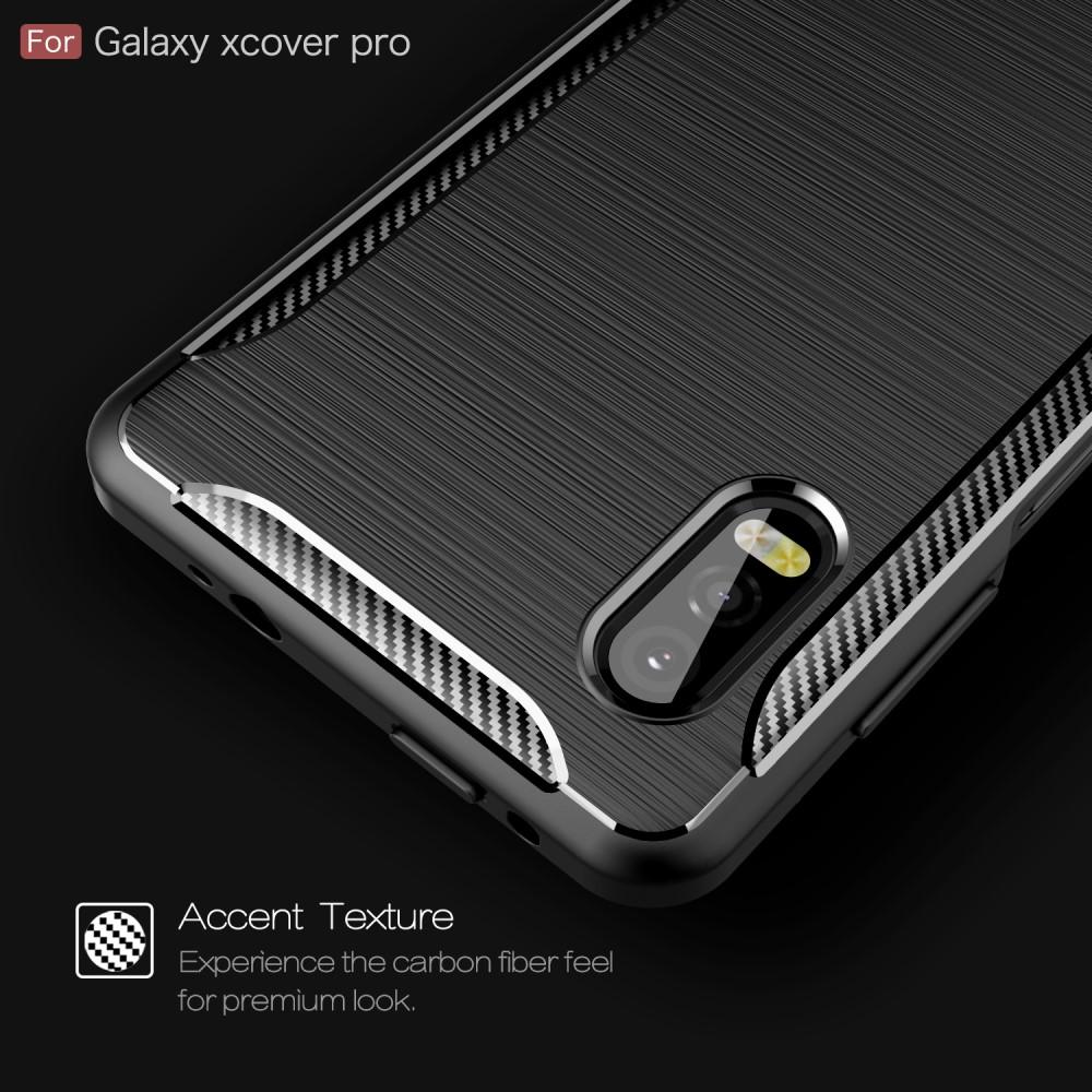 Samsung Galaxy Xcover Pro Brushed TPU Case Black