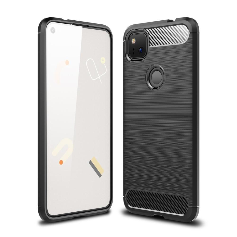 Google Pixel 4a Brushed TPU Case Black