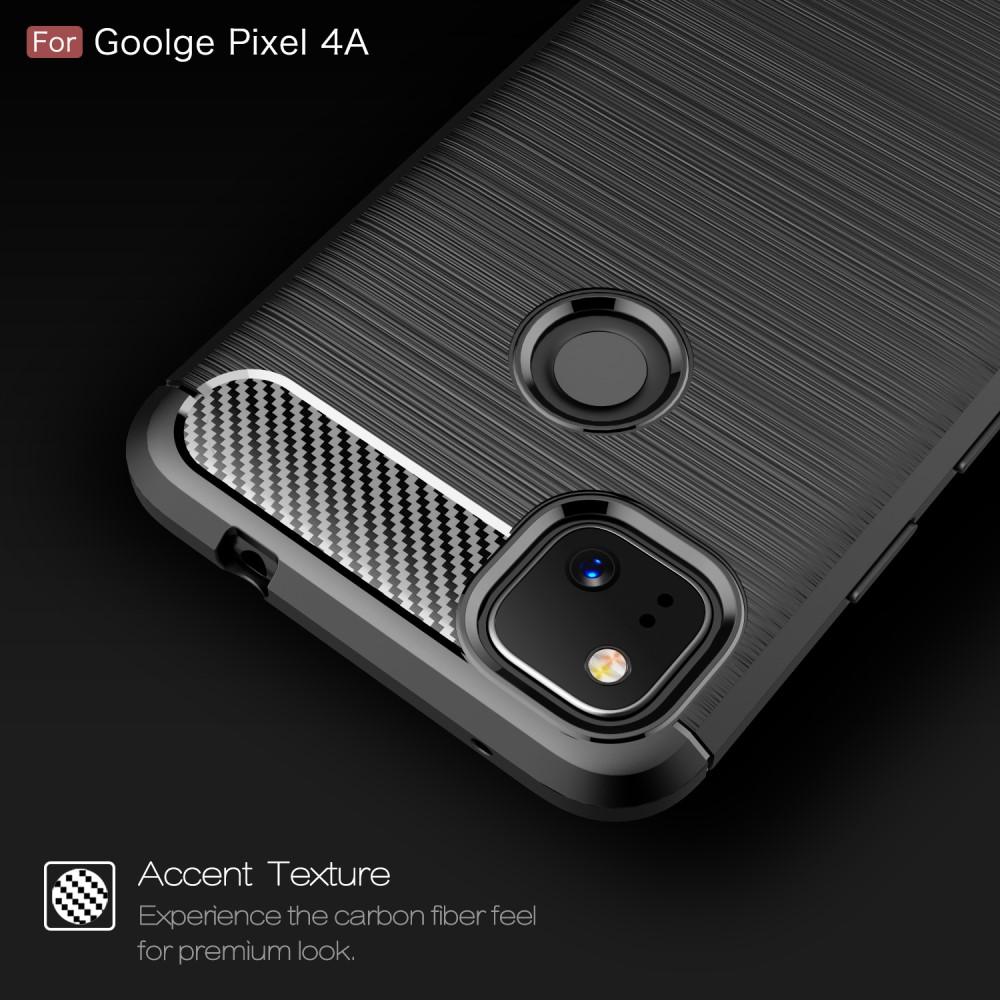 Google Pixel 4a Brushed TPU Case Black