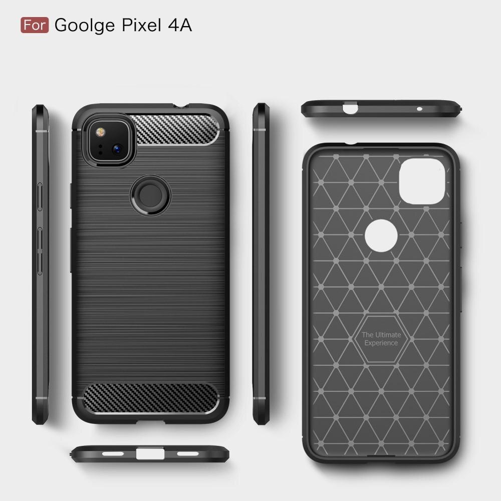 Google Pixel 4a Brushed TPU Case Black