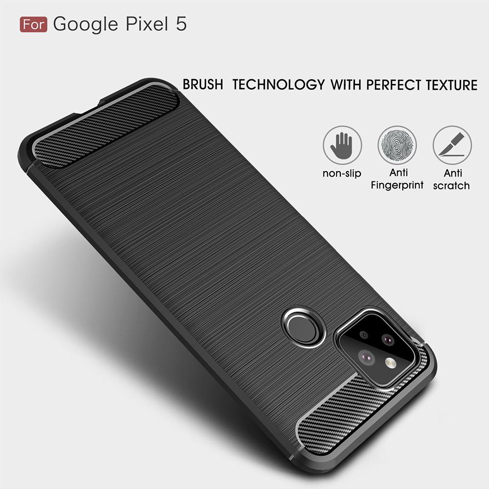 Google Pixel 5 Brushed TPU Case Black