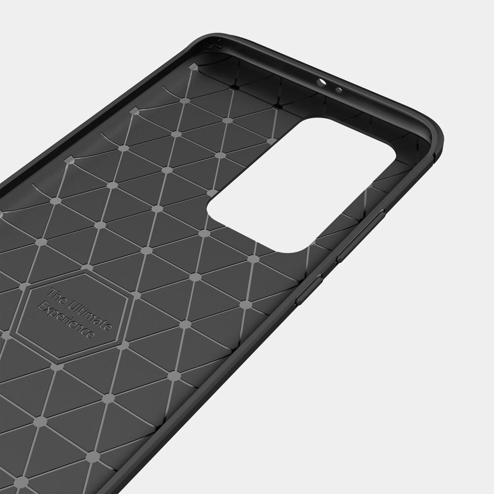 Huawei P40 Pro Brushed TPU Case Black