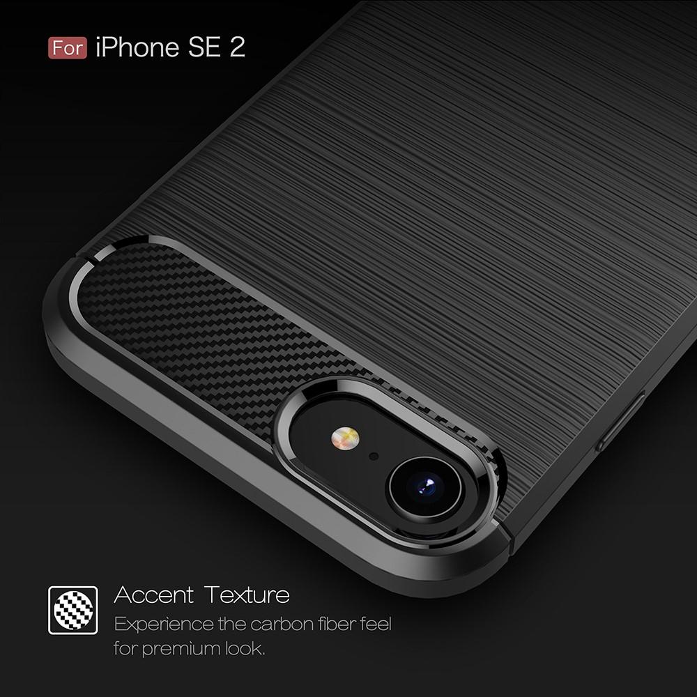 iPhone SE (2022) Brushed TPU Case Black
