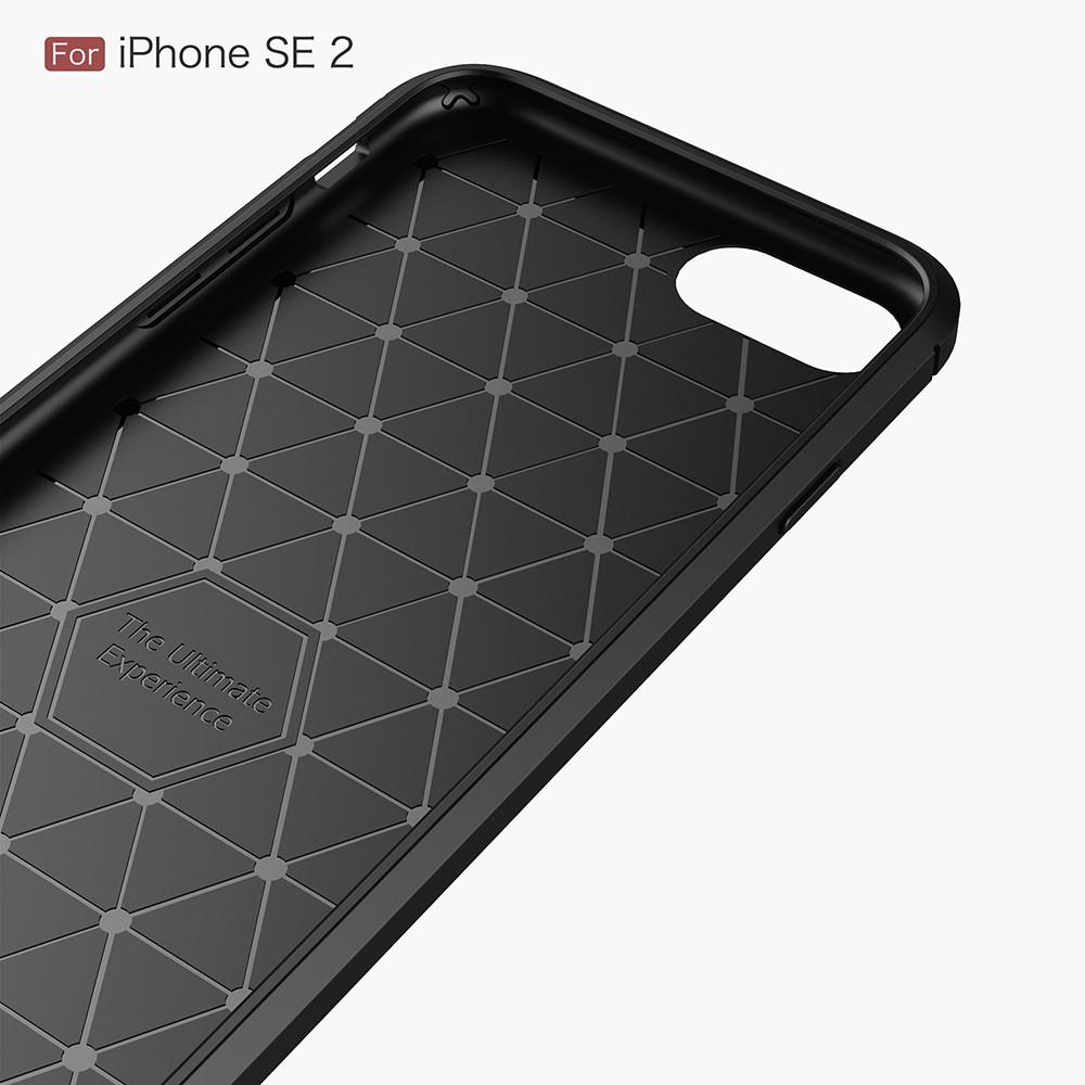 iPhone SE 2022 Brushed TPU Case Black