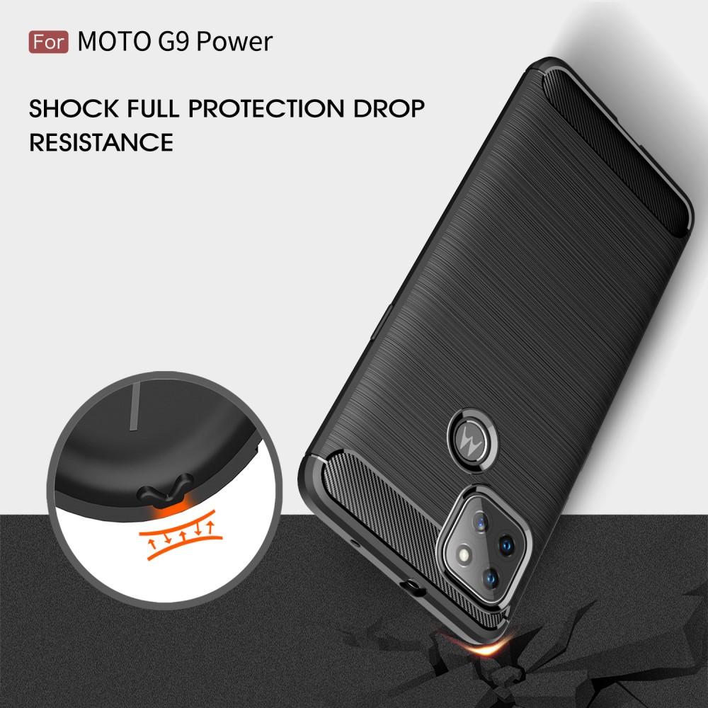 Motorola Moto G9 Power Brushed TPU Case Black