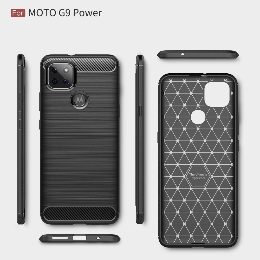 Motorola Moto G9 Power Brushed TPU Case Black