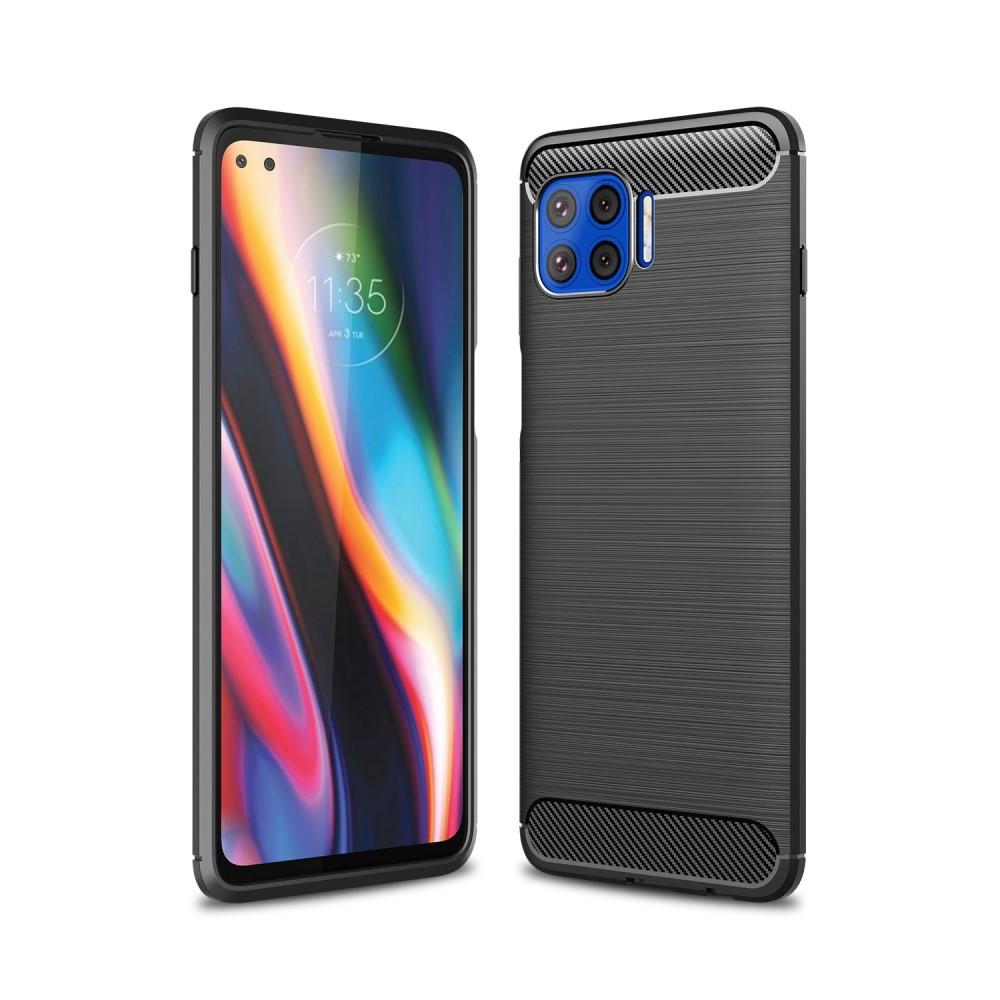 Motorola Moto G Plus 5G Brushed TPU Case Black