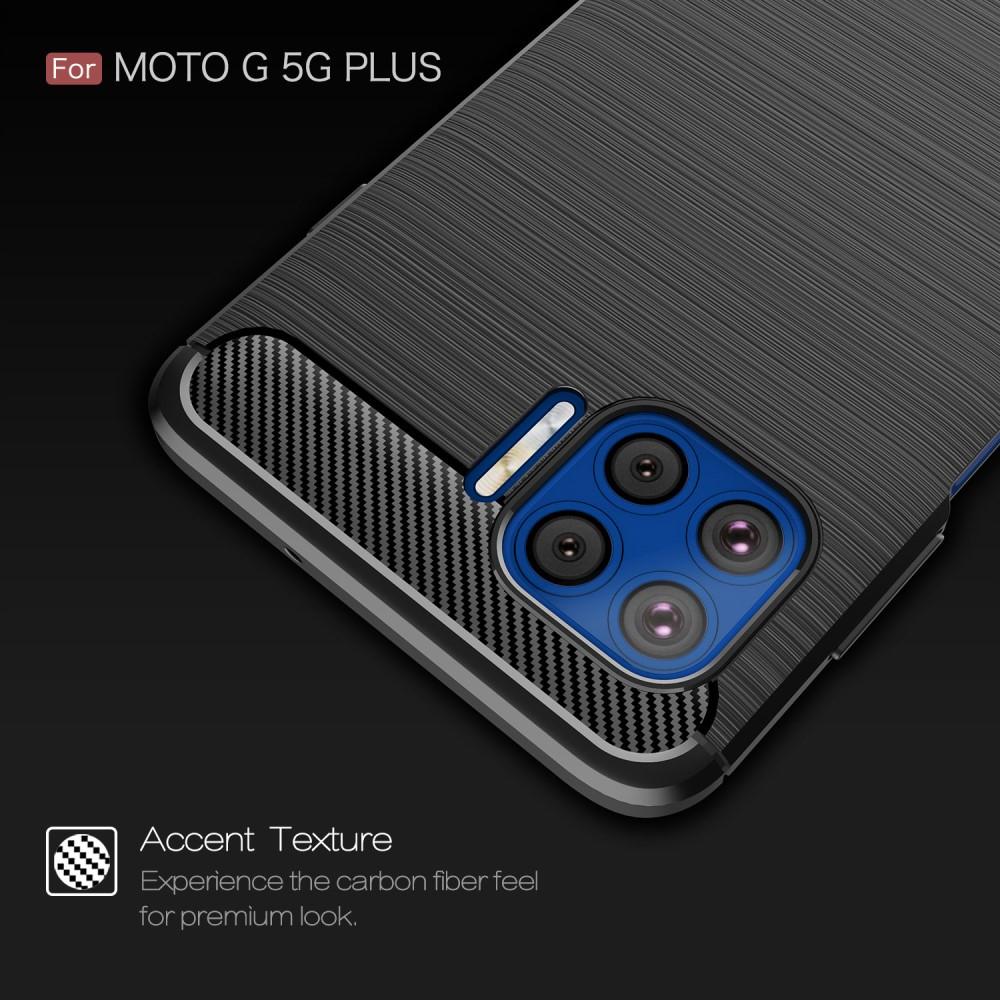 Motorola Moto G Plus 5G Brushed TPU Case Black