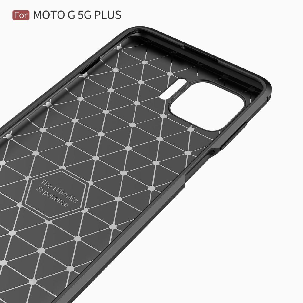 Motorola Moto G Plus 5G Brushed TPU Case Black