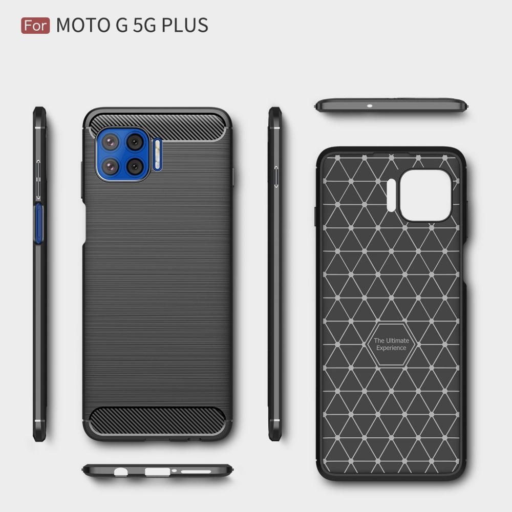 Motorola Moto G Plus 5G Brushed TPU Case Black