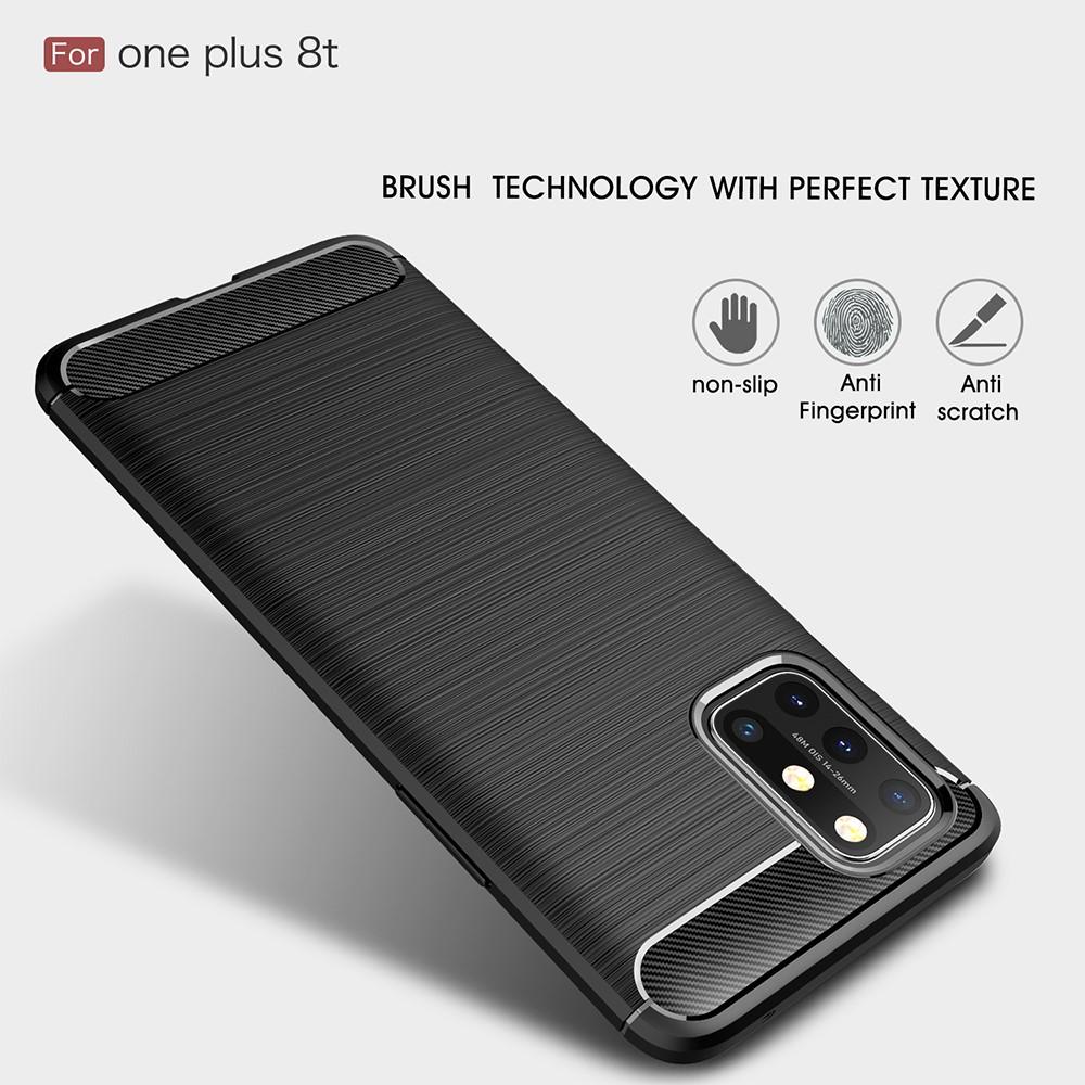  OnePlus 8T Brushed TPU Case Black