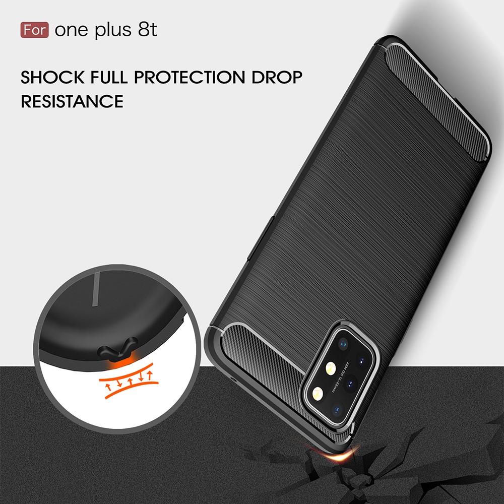  OnePlus 8T Brushed TPU Case Black