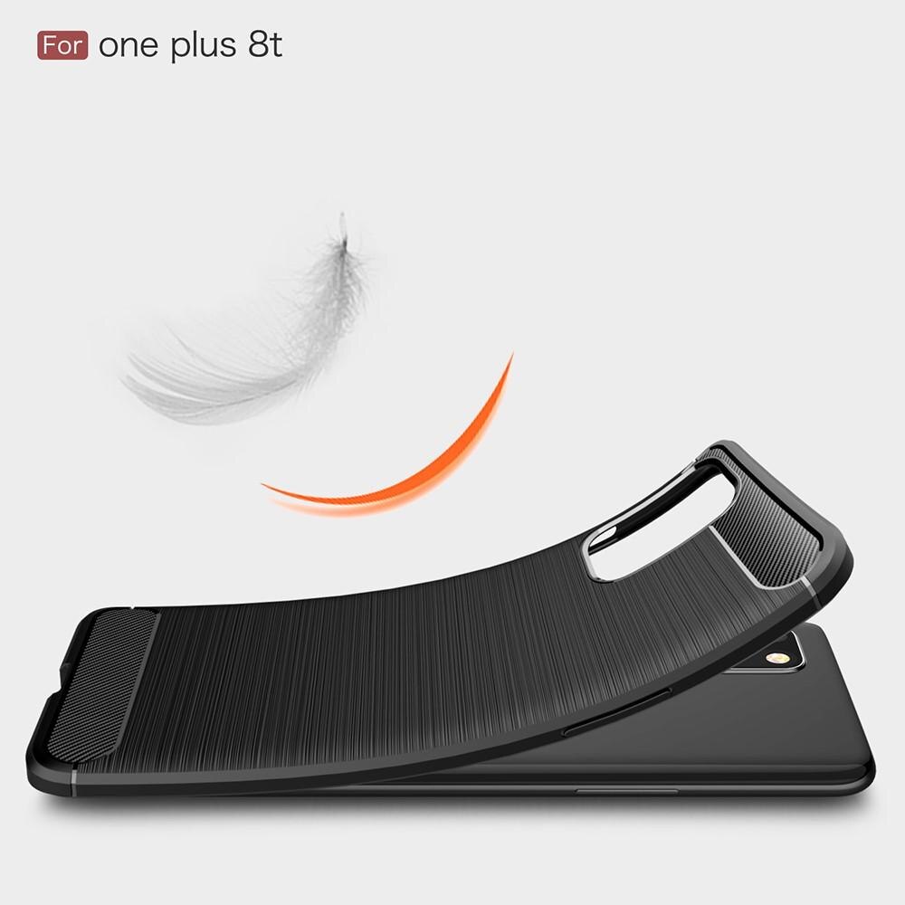  OnePlus 8T Brushed TPU Case Black
